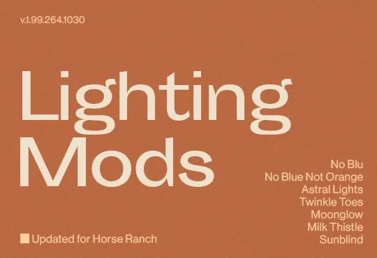 every lighting mod: